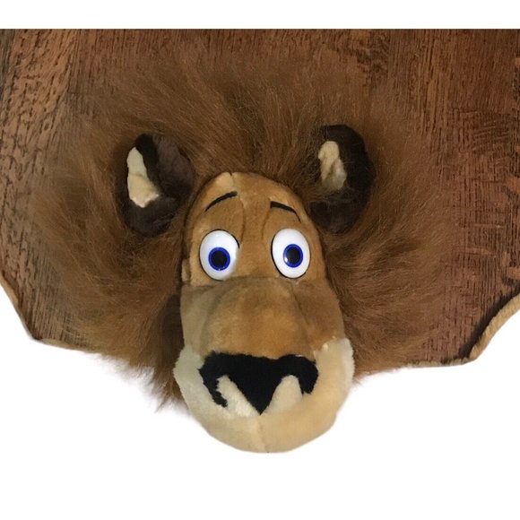 Madagascar Alex the Lion Large 50" Rug Plush Stuffed Animal Floor Toy 2005 - Picture 9 of 11